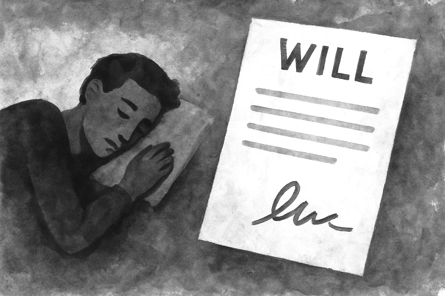 Forget to wake up is fine, but don’t forget to make a will